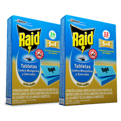 Tabletas para mosquitos Raid
